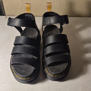 Dr. Martens Black Sandals